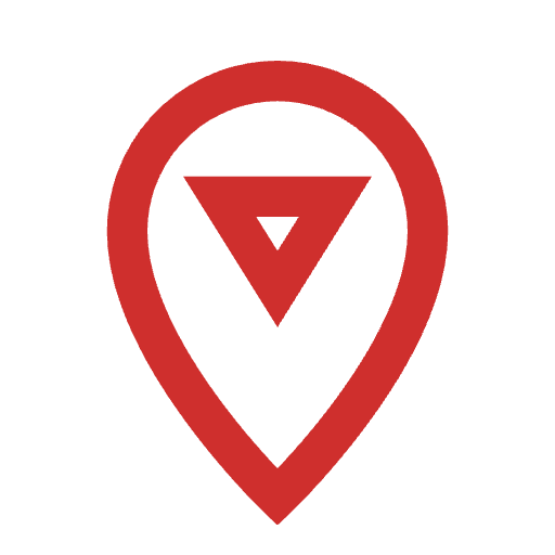 Selo de localização — ícone de pin de mapa